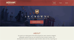 Desktop Screenshot of mohawkgames.com